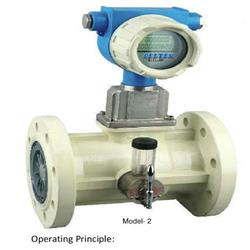 Turbine gas flow meter